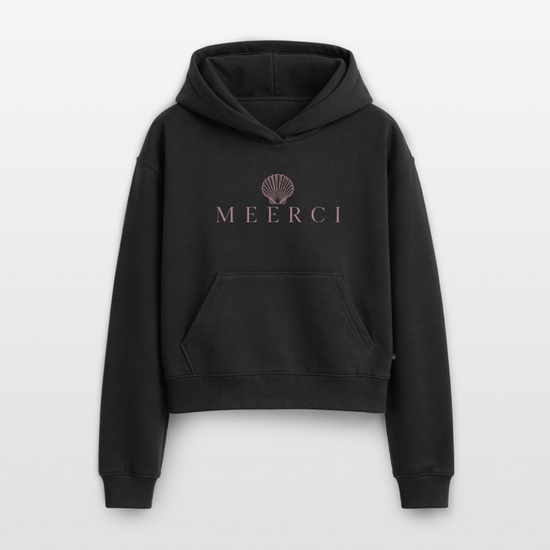 MEERCI Muschel - Cropped Oversized Heavyweight Frauen Hoodie