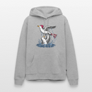 Dirty Möwing - Unisex Premium Hoodie - Grau meliert