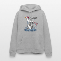 Dirty Möwing - Unisex Premium Hoodie - Grau meliert