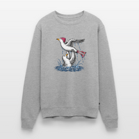 Dirty Möwing - Unisex Premium Pullover - Grau meliert