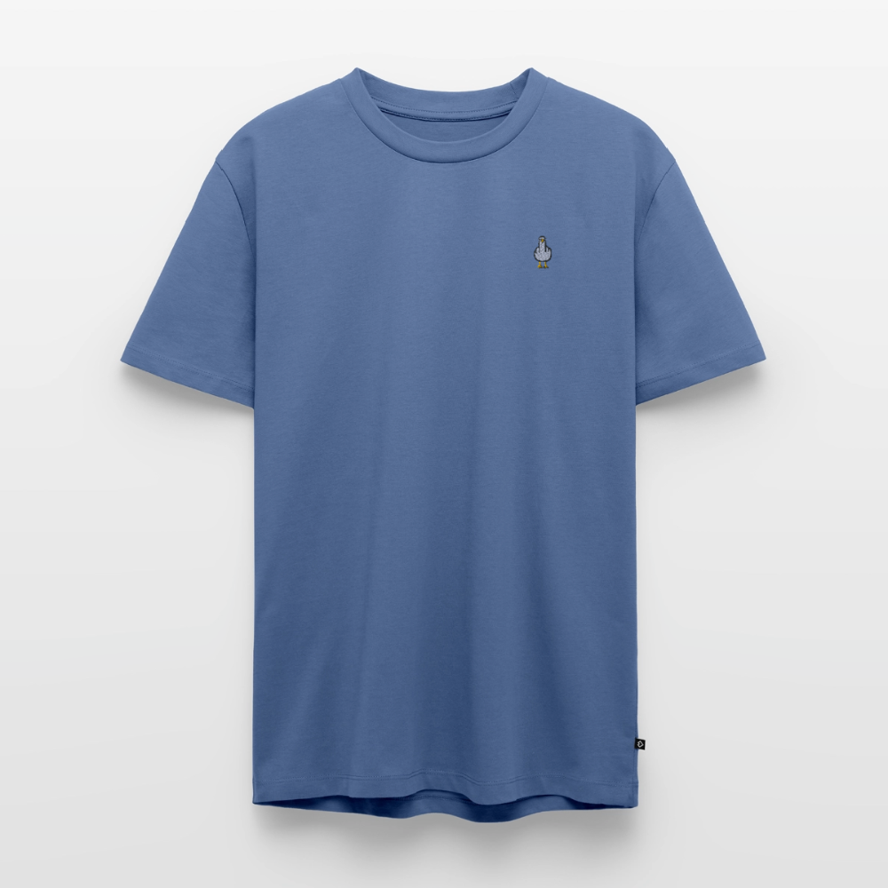 F**k You Möwe - Unisex Premium T-Shirt - Taubenblau