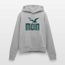 Moin - Frauen Premium Hoodie - Grau meliert