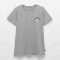 Team Dreist - Frauen Premium T-Shirt - Grau meliert