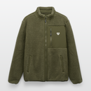 Wellenherz -  Unisex Sherpajacke - Khaki