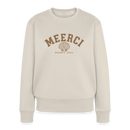 MEERCI Nordic Soul - Frauen Premium Pullover - Beige