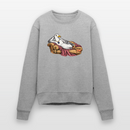 Titanic Möwe - Frauen Premium Pullover - Grau meliert