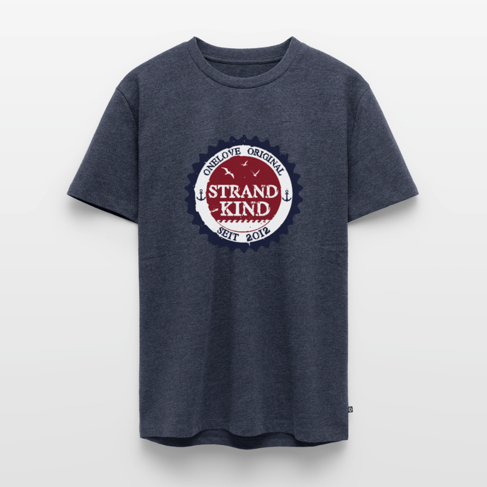 Strandkind Original -  Unisex Premium T-Shirt - Jeansblau 