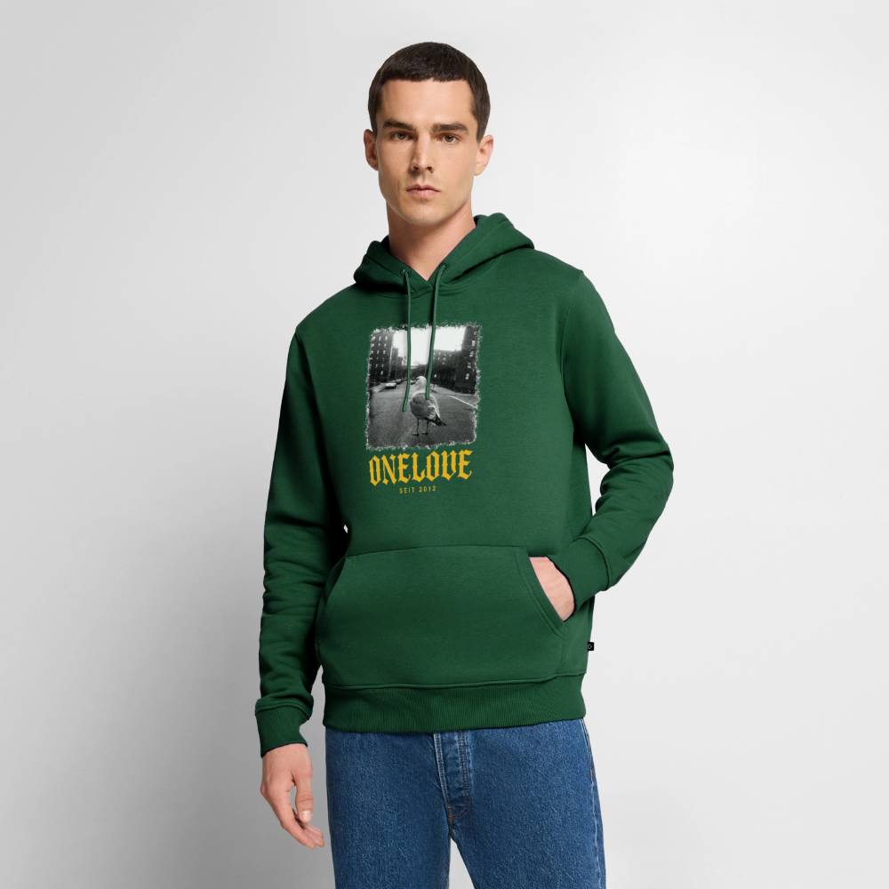 ONELOVE seit 2012 - Unisex Premium Hoodie - Flaschengrün