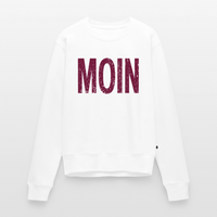 Moin - Frauen Premium Pullover - Weiß