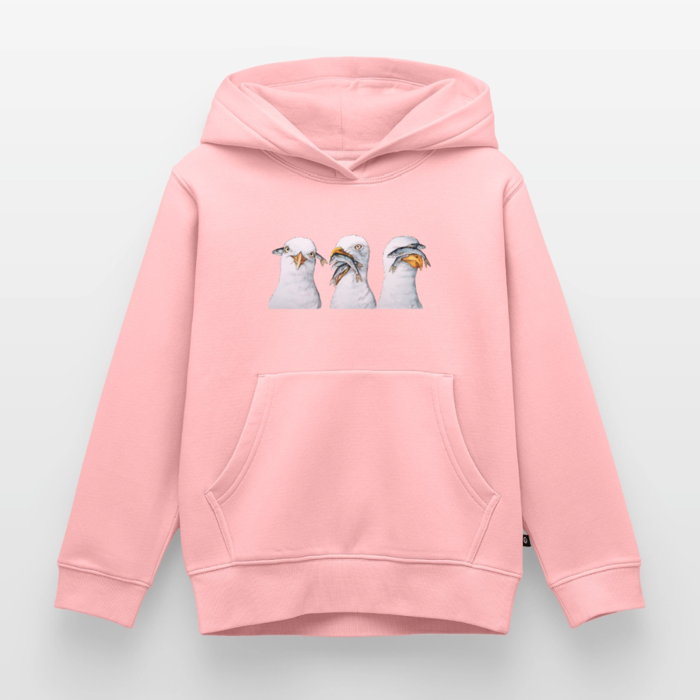 Drei Weise Möwen - Kinder Premium Hoodie - Rosa