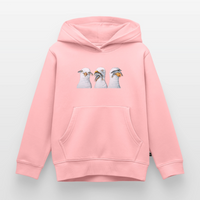Drei Weise Möwen - Kinder Premium Hoodie - Rosa