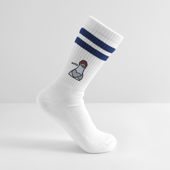 Moin Möwe - Gestreifte Tennissocken