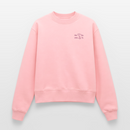 Im Herzen Verankert Stick - Relaxed Frauen Organic Sweatshirt - Rosa