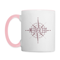 Nordkurs - Tasse zweifarbig - Weiß/Pink