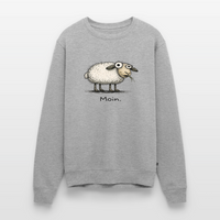 Moin Schaf - Unisex Premium Pullover - Grau meliert