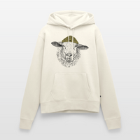 Wolle Schaf - Frauen Premium Hoodie - Naturweiß