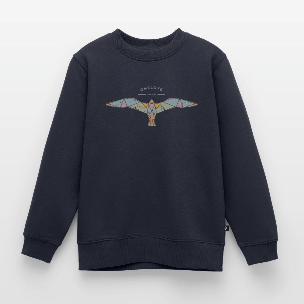 Vinatge Möwe - Kinder Premium Pullover - Navy