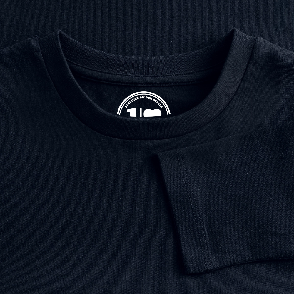 Eisvogel - Kinder Premium Langarmshirt - Navy