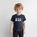 Drei Weise Möwen - Kinder Premium T-Shirt - Jeansblau 