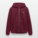 ONELOVE - Unisex Premium Kapuzenjacke - Burgunderrot