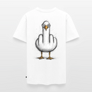 F**k You Möwe - Unisex Premium T-Shirt - Weiß