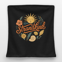 Strandkind - Frauen Organic Bandeau Top - Schwarz