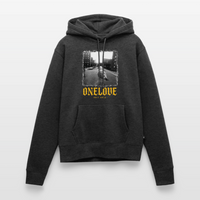ONELOVE seit 2012  - Frauen Premium Hoodie - Anthrazit meliert