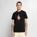 Mittelfinger-Eis - Unisex Premium T-Shirt - Schwarz