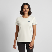 Meerverliebt Stick - Frauen Premium T-Shirt - Naturweiß
