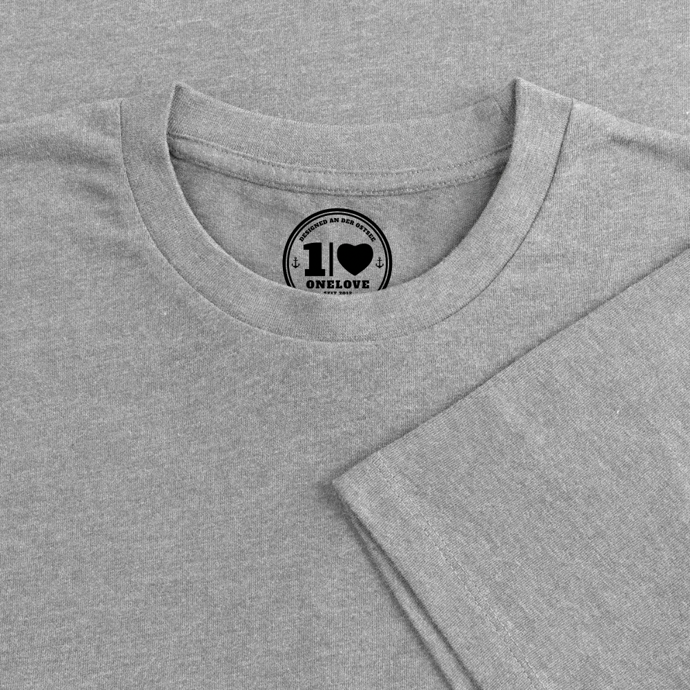 Kurt Hansen Walross - Unisex Premium T-Shirt - Grau meliert
