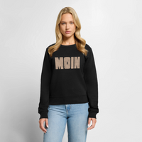 Moin - Frauen Premium Pullover - Schwarz