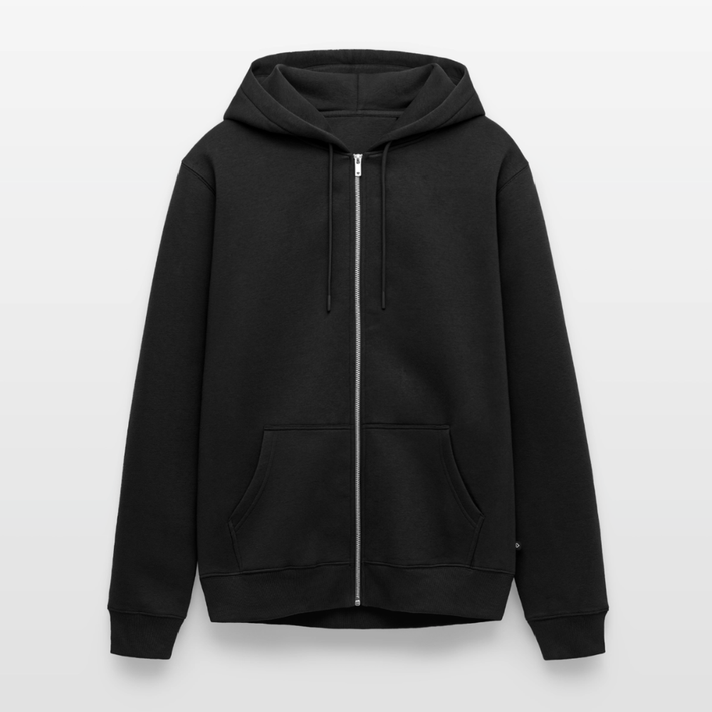 Eisvogel - Unisex Premium Kapuzenjacke - Schwarz