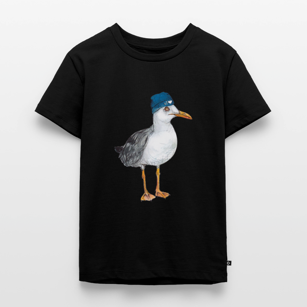 Hauk Original - Kinder Premium T-Shirt - Schwarz
