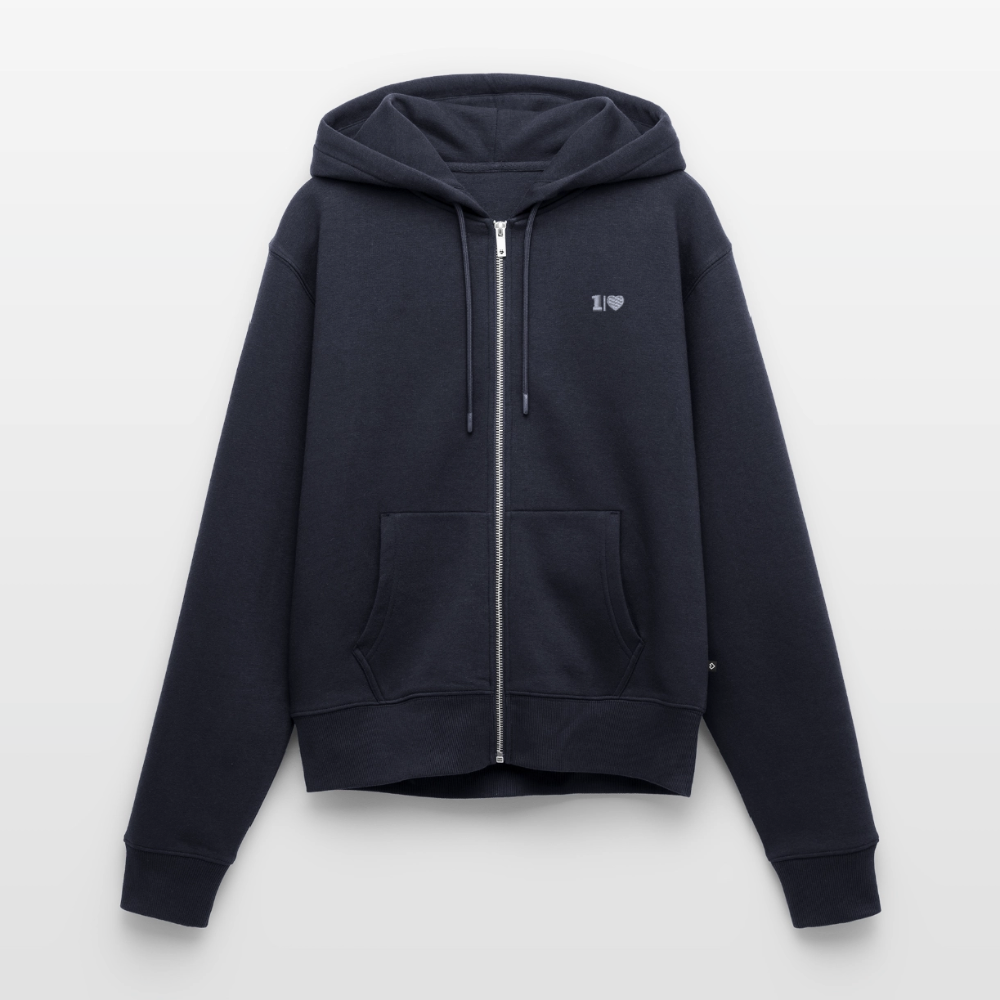 ONELOVE - Frauen Premium Kapuzenjacke - Navy