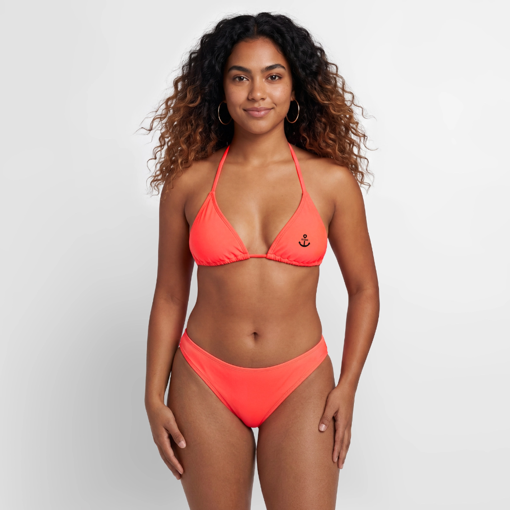 Anker - Frauen Bikini - Korallenrot