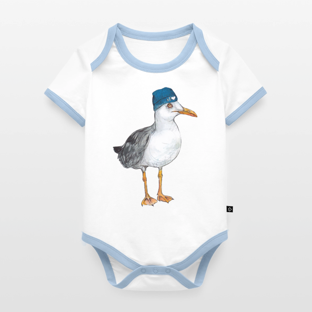 White/Light Blue / 56 (0-2 months)