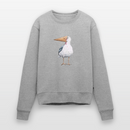 Eisvogel - Frauen Premium Pullover - Grau meliert