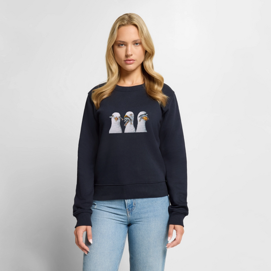 Drei Weise Möwen - Frauen Premium Pullover
