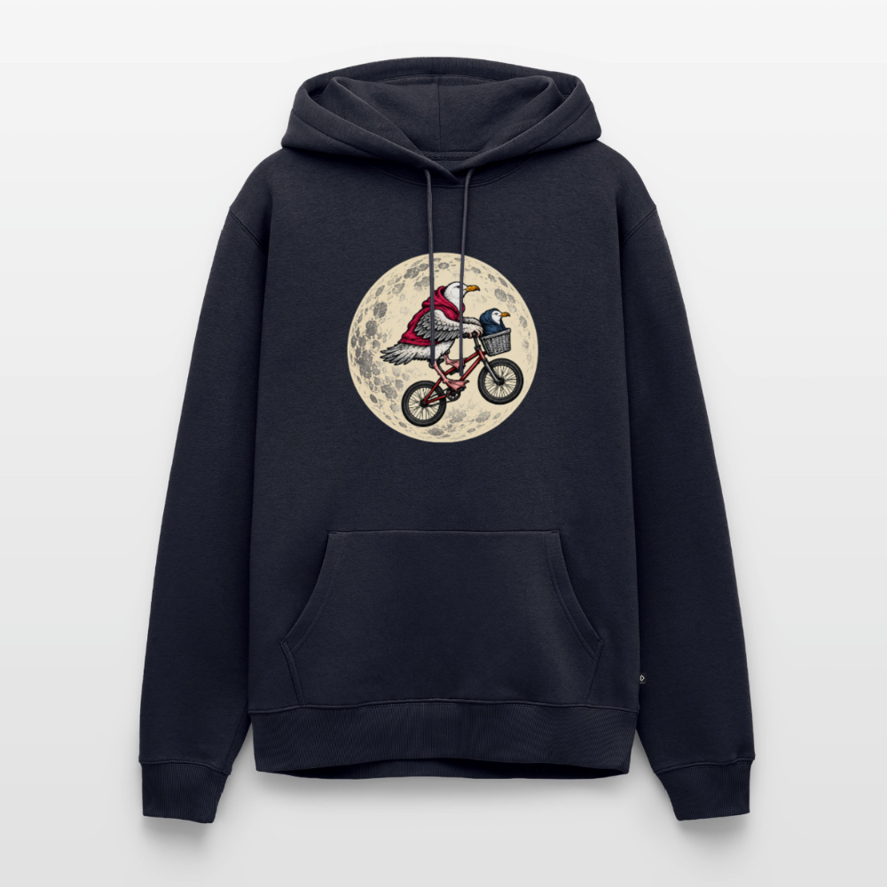 Möwe nach Hause - Unisex Premium Hoodie - Navy