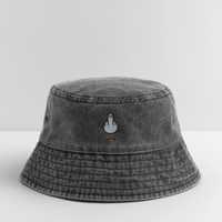 F**k You Möwenlady - Vintage Bucket Hat - Vintage Schwarz