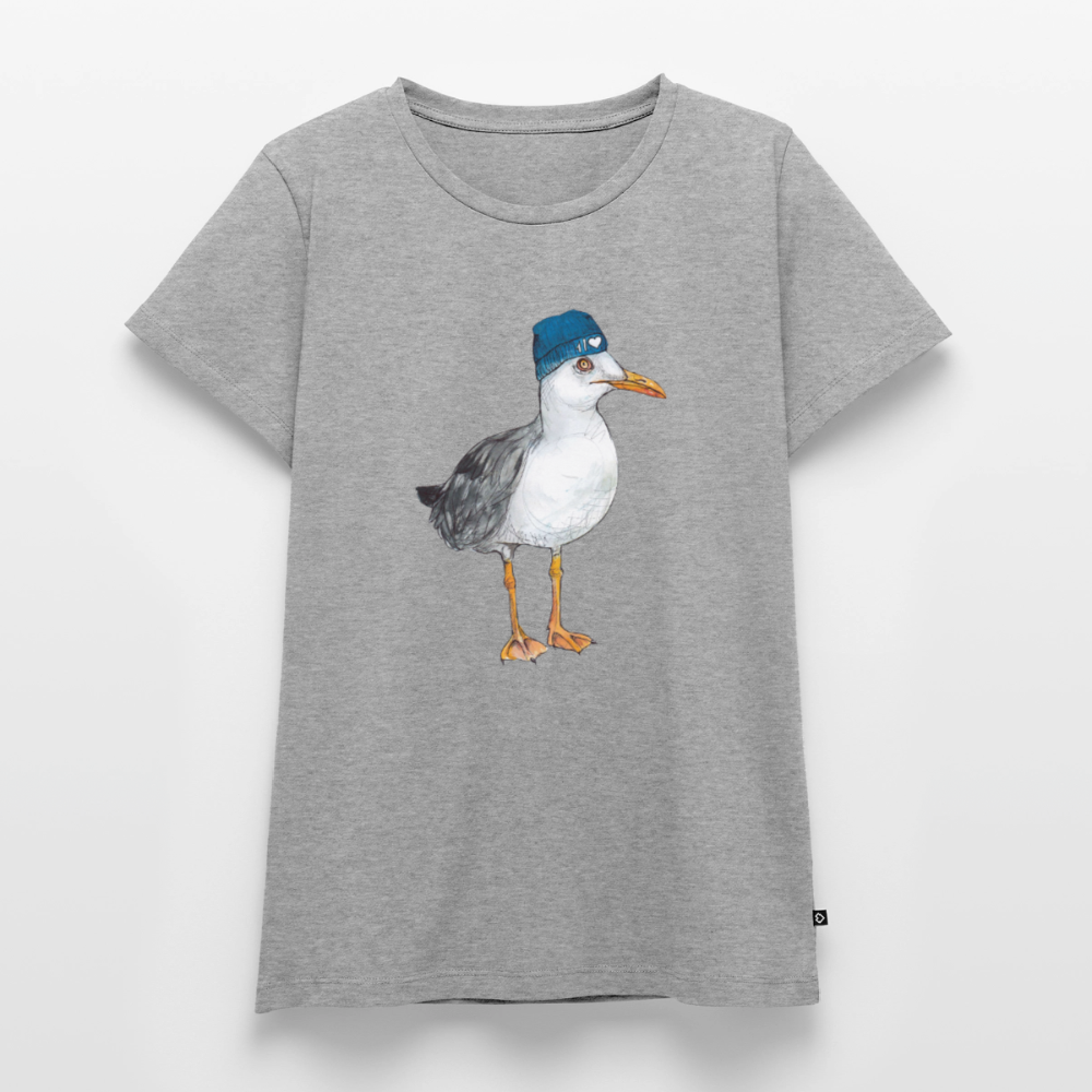 Hauk Original - Frauen Premium T-Shirt - Grau meliert