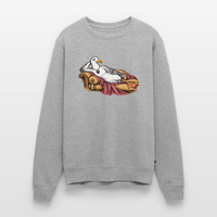 Titanic Möwe - Unisex Premium Pullover - Grau meliert