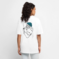 Skipper - Unisex Premium Oversized Bio T-Shirt - Weiß