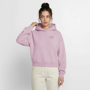 Im Herzen verankert Stick - Cropped Oversized Heavyweight Frauen Hoodie - Altrosa