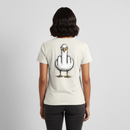 F**k You Möwe - Frauen Premium T-Shirt - Naturweiß