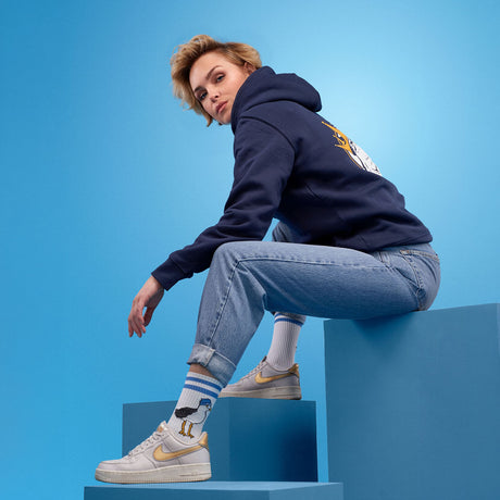 Möwenking  - Unisex Premium Hoodie | Bio-Baumwolle