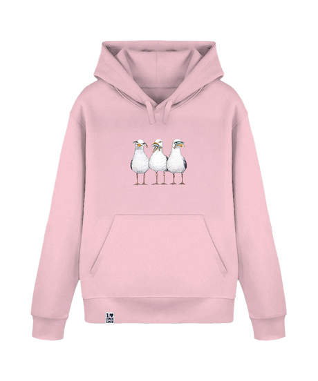 Drei Möwen  - Unisex Hoodie | 100% Bio-Baumwolle