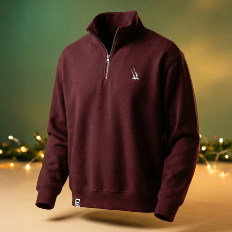 Stadthafen  - Unisex Premium Zipper | 100% Bio-Baumwolle | Edler Stick