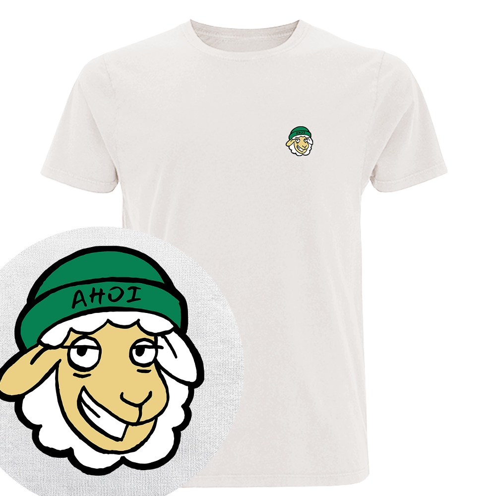 Ahoi Schaf  - Herren Premium Shirt | 100% Bio-Baumwolle