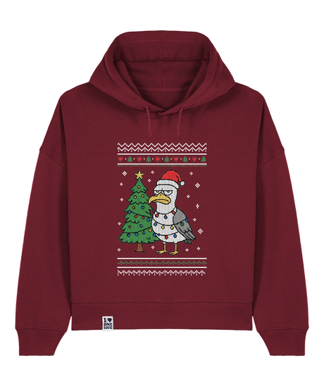 Angry Christmas  - Damen Hoodie | Bio-Baumwolle | Xmas Edition